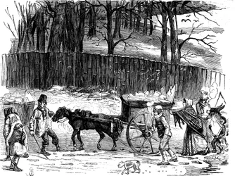 Londoner Eiskarren, 1850