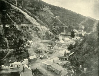 Langer Tunnel Goldmine, Walhalla, 1901