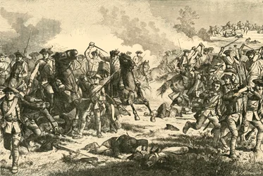 Loudons Kavallerieangriff bei Kunersdorf, 1759, 1890