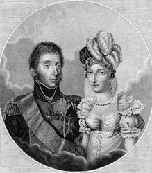Louis-Antoine, Herzog von Angoulême und Prinzessin Marie-Thérèse Charlotte
