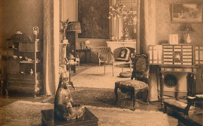 Louis XIV Zimmer in der kubanischen Botschaft in Brüssel, Belgien