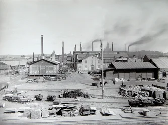 Lysva Eisenhütte, Russland, 1900er Jahre