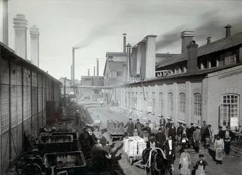 Lysva Eisenhütte, Russland, 1900er Jahre