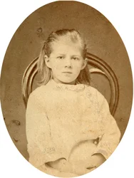 Lyubov Dostoyevskaya, Tochter des Autors Fjodor Dostojewski, 1870er