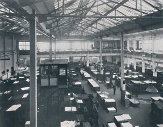 Maschinenhalle, 1916