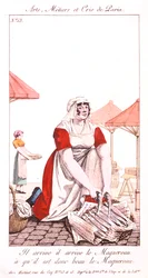 Makrelenverkäufer, 1826