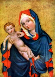 Madonna von Zlata Koruna, ca. 1410, 1955