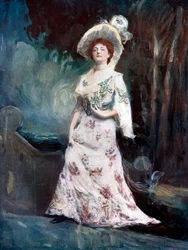 Maesmore Morris in Change, das Idol, ca. 1902