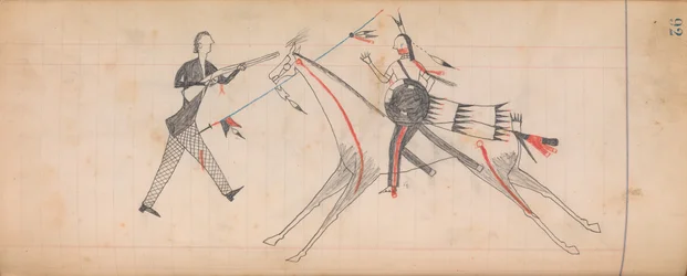 Maffet Ledger: Zeichnung, ca. 1874-81