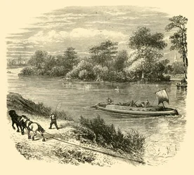 Magna Charta Insel, 1890