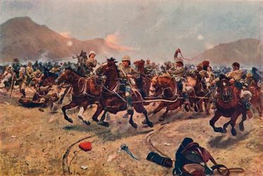 Maiwand: Rettung der Kanonen
