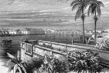 Manila, Philippinen, um 1880