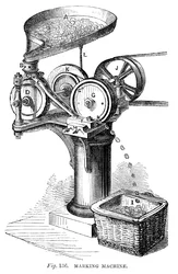 Markierungsmaschine, 1866