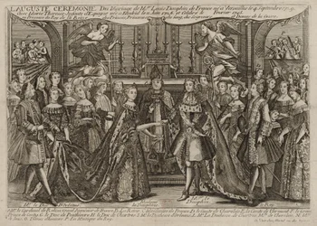 Hochzeit von Louis, Dauphin von Frankreich, mit Marie Thérèse Raphaëlle, Infantin von Spanien in Versailles
