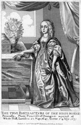 Mary, Prinzessin von Oranien, Tochter von Charles I, 1802