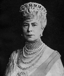 Mary von Teck, Königin-Gemahlin von George V. des Vereinigten Königreichs, ca. 1936