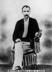 Maximo Gomez 1836-1905, im Alter von 45, 1881