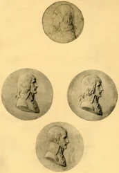 Medallionporträts von Napoleon, 1797-1799, 1921