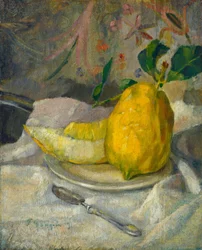 Melone und Zitrone
