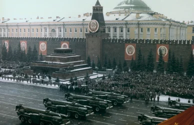 Militärparade, Roter Platz, Moskau, 1971