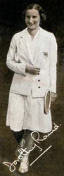 Miss Dorothy Round, Wimbledon Damenmeisterin, 1934