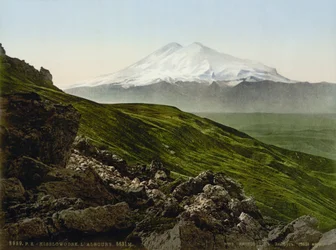 Berg in der Nähe von Kislowodsk, Russland, ca. 1895