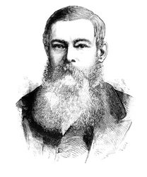 Herr J. H. Brand, Präsident des Oranje-Freistaats, um 1880