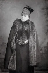 Mrs. Bancroft geb. Marie Wilton 1840-1921, englische Schauspielerin, ca. 1890