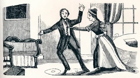 Ermordung von Kapitän Lawson A Cock, um 1840, 1902
