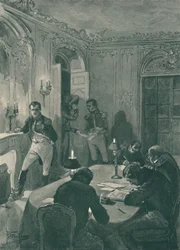 Napoleon diktiert seinen Sekretären, 1896