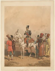 Nasser al-Din Schah Qajar 1831-1896, Schahanshah von Persien, ca. 1850