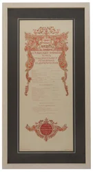 Nikolai Rimsky-Korsakovs Konzertprogramm zur Feier des 35. Arbeitsjubiläums, 1901