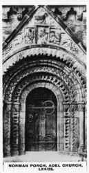 Normannische Vorhalle, Adel Kirche, Leeds, ca. 1920er