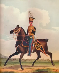Offizier der Royal Artillery Horse Brigade, um 1833, 1914