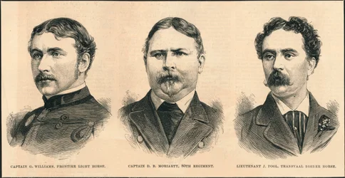 Im Zulukrieg getötete Offiziere, 1879
