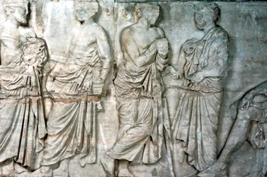Beamte, Fries vom Parthenon, 438-432 v. Chr.