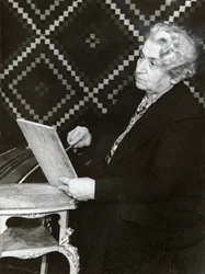 Olga Forsh, russische Autorin, Mitte 20. Jahrhundert