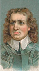 Oliver Cromwell, 1599-1658 englischer Militärführer und Politiker