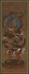 Einer der zwölf Deva: Fu-ten Vayu