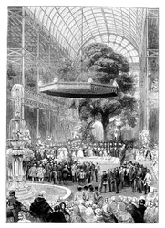 Eröffnung der Großen Ausstellung, Hyde Park, London, 1851, 1888