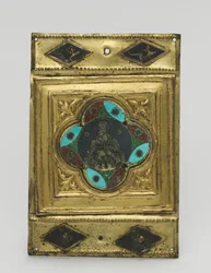 Ornamentale Plakette, um 1380-1400