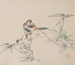 Seite aus Shi Zhu Zhai