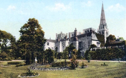 Palastgärten, Chichester, um 1900-1920