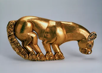 Panther-Schildemblem, ca. 600 v. Chr.