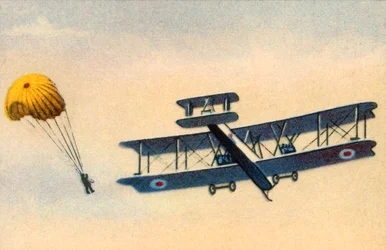 Fallschirmsprung, ca. 1919, 1932