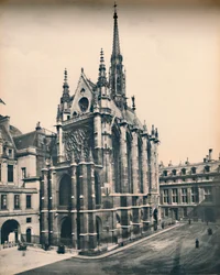 Paris - La Sainte Chapelle, um 1910