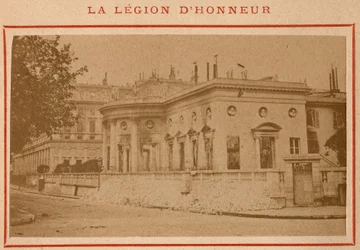 Pariser Kommune (1871): Blick auf den Palais de la Légion d