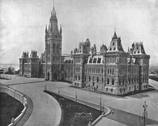 Parlamentsgebäude, Ottawa, Kanada, ca. 1900