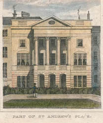 Teil von St. Andrews Place, 19. Jahrhundert