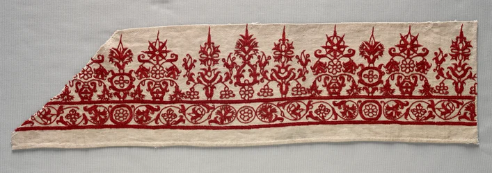 Teil eines Rocksaums, 1800er Jahre